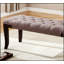 Banc capitonné Linon, tissu