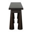 Tutankhamun 81'' W Glass Console Table
