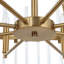 8 - Light Glass/Steel Chandelier