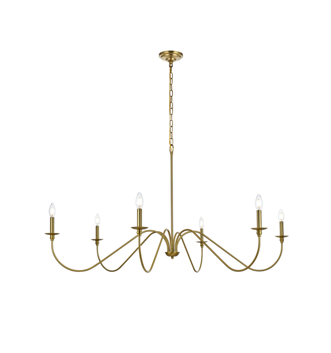 Willa Arlo Interiors Sherree 6 - Light Dimmable Classic / Traditional ...