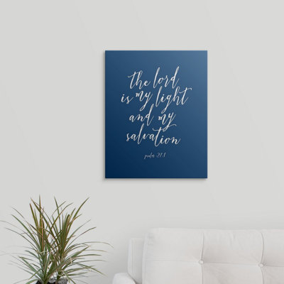 « psalm 27:1-scripture art », art textuel