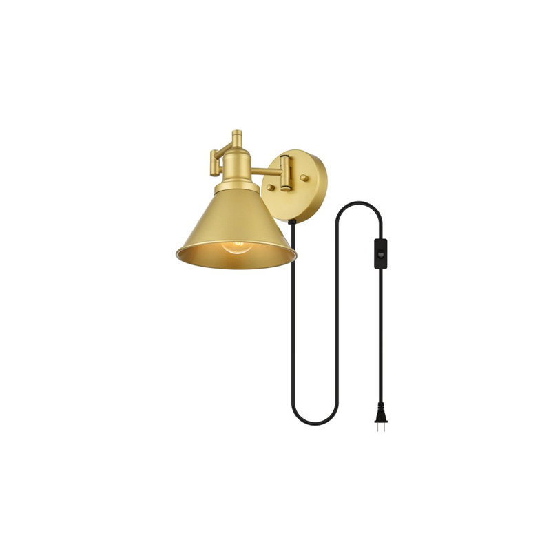 Bras articulé en métal Orem, Laiton