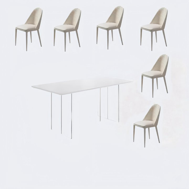 Table Deliphon, H 29,52 po x L 55,11 po x l 31,49 po