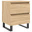 Makram 40cm W Iron Bedside Table-1725824533