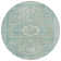 Machine Washable Indoor/Outdoor Xhevrie Turquoise Rug