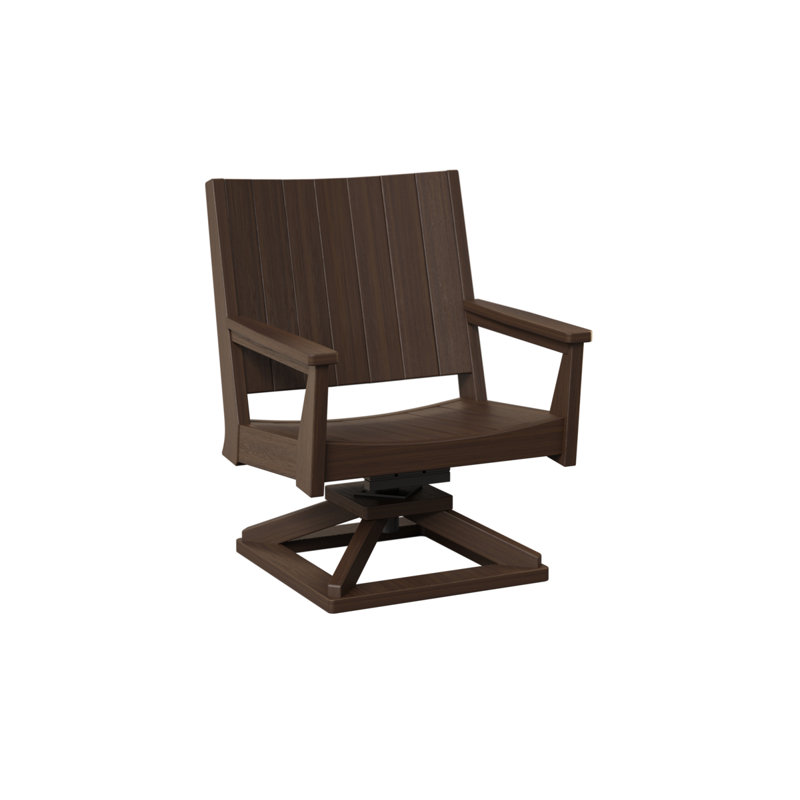 Fauteuil à bascule pivotant berlinois berlinois berlinois, Imbuia