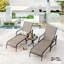 Ensemble de chaises longues inclinables de 68,5 po Pawlak-114954851