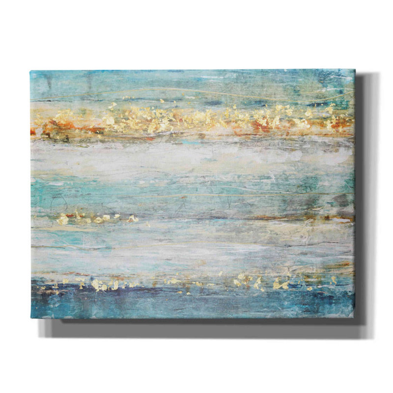 «Accent I» par Tim O'toole, art mural sur toile, H 26 po x l 34 po x P 1,5 po