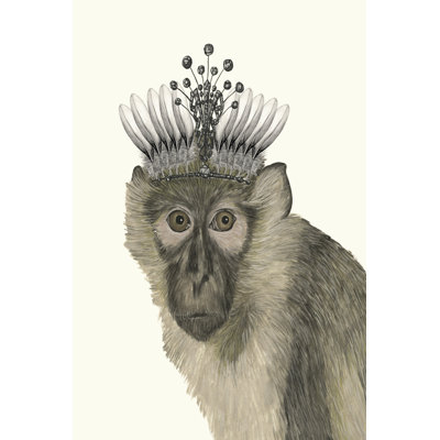 Majestic Monkey I - Wrapped Canvas Print
