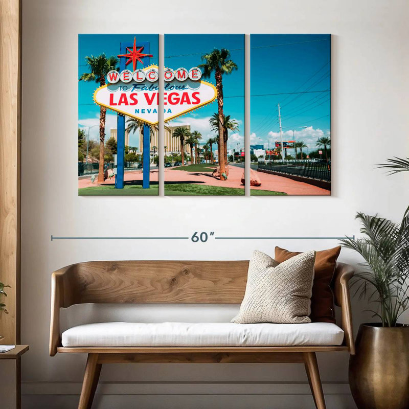 Poteau de bienvenue Nicci Las Vegas, H 32 po x l 50 po