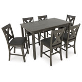 Thyler 6 - Person Four Leg Dining Set
