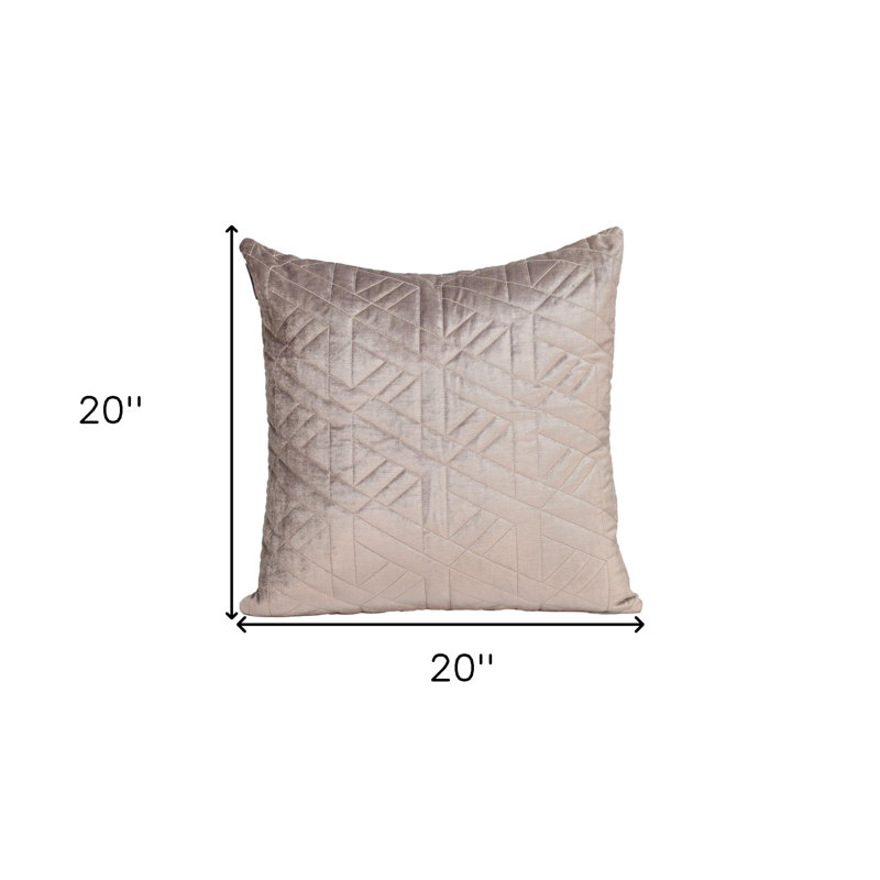 Coussin Delta, Taupe