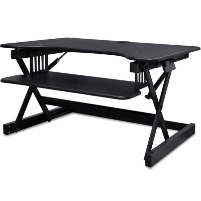Active Office Adjustable U-Shaped Metal Base Standing Desk Converter