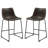 Dorielle Upholstered Counter Stool with Metal Frame-95352367