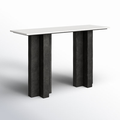 51'' Marble Top Console Table