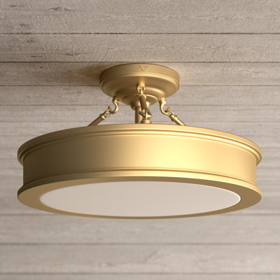 Everlee 3-Light Semi Flush Mount