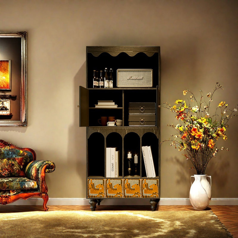 French Minimalist Style Bookcase