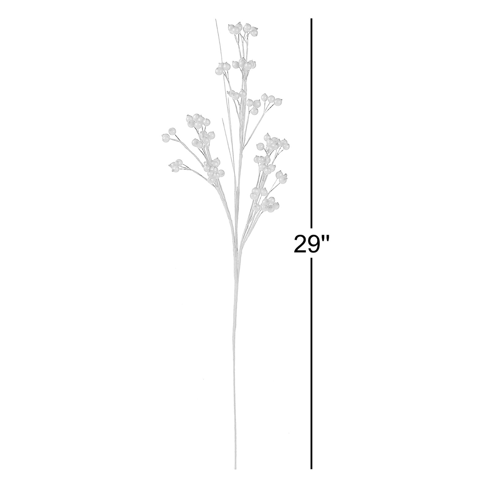 Berry Floral Stems, Red
