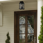 Oil Rubbed Bronze 2 - Bulb Outdoor Semi Flush Mount