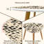 Ensemble de 2 tables basses gigognes Triangle