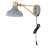Aidia Iron Plug-in Swing Arm Sconce-1004214980