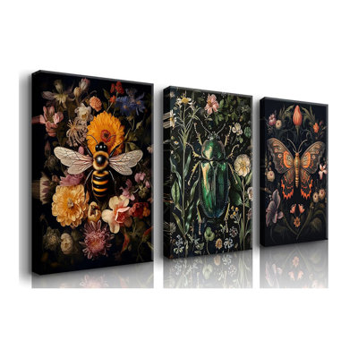 3 Piece Wrapped Canvas Print