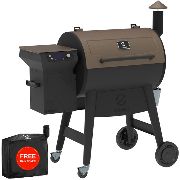 USG295SS Stainless Steel Portable Tailgate Tabletop Wood Pellet Grill