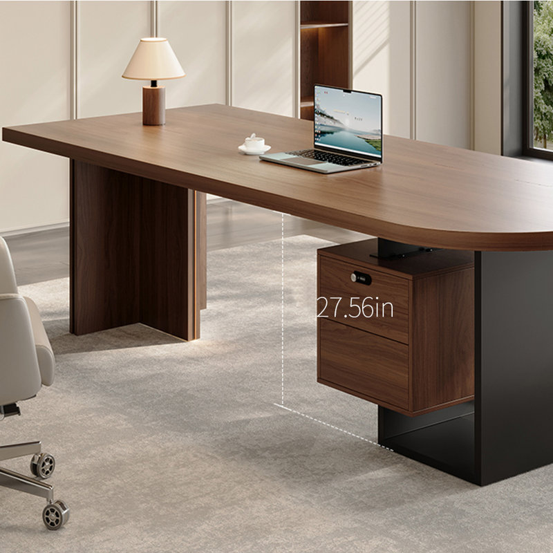 Premium Multi-Layer Solid Wood Board Desk