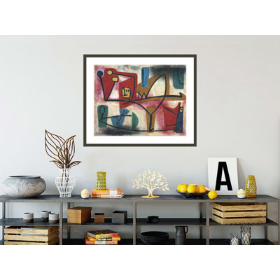 «Uebermut (Arrogance)» par Paul Klee, impression giclée encadrée