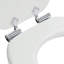 Soft-Close Toilet Seat 44 X 38 Cm MDF Board-15670011