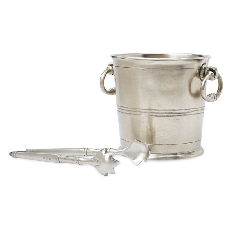 Ice Bucket With Rings with 1286 Tongs