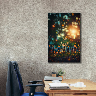 'We Did It' by r3darch0n Canvas Wall Art