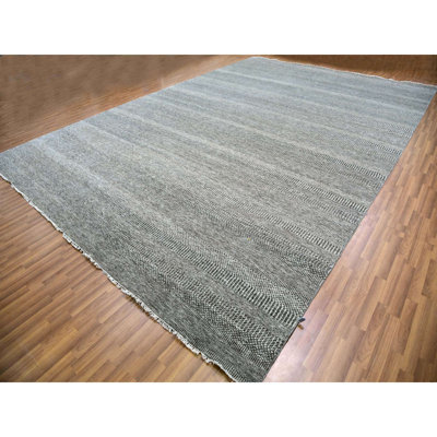 Julisha One-of-a-Kind 12' X 17'10" New Age Wool Area Rug Gray