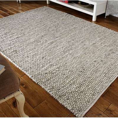 Dominic Solid Colour Wool Hand Woven Area Rug