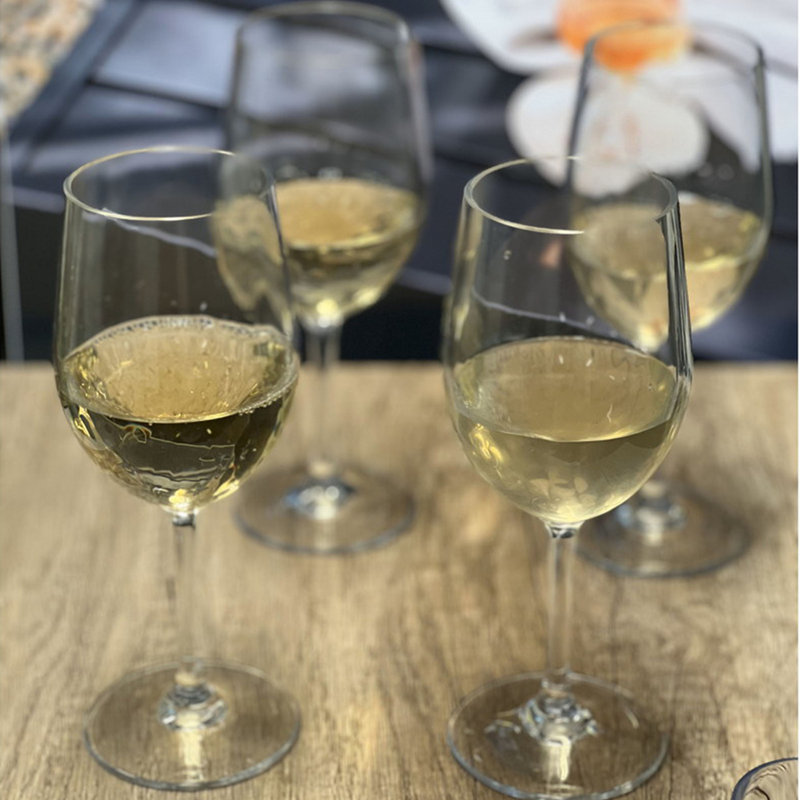 Verres à vin, 12 oz liq.