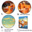«Popart Delhi River Landscape - Cityscapes», reproduction sur toile-95969544-95969550