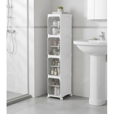 Polypropylene Freestanding Bathroom Cabinet