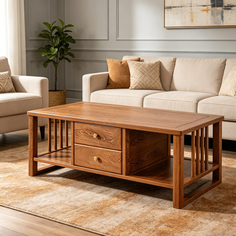 Nouvelle table basse de style rétro chinois