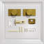 Coolnews Modern Grace Series Metal Privacy Door Knobs-102481018