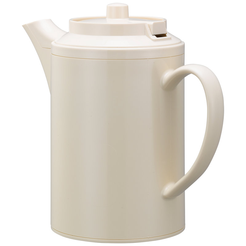 Plastic 16oz Teapot, Almond
