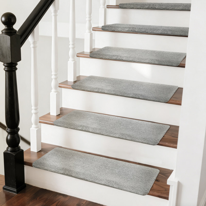Tapis d'escalier Monterey, Gris clair