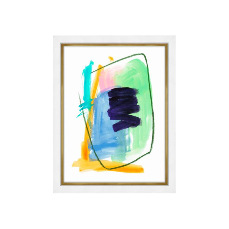 «Candy Burst V» par Guseul Park - Peinture, Plexi, H 40 po x l 30 po