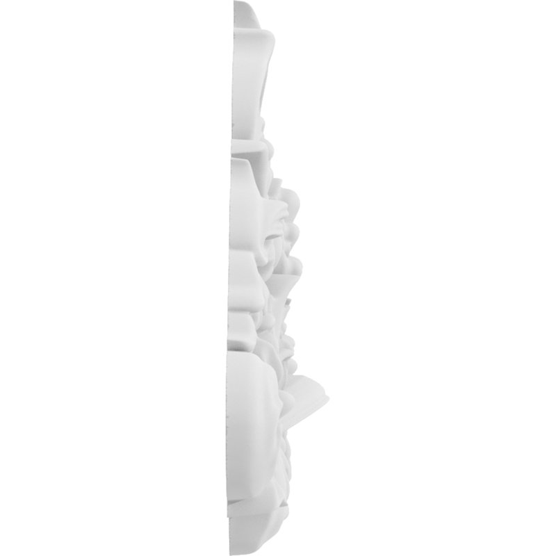 Rosette Delphos, H 3,5 po x l 7 po x P 0,63 po
