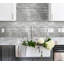 SAMPLE - Apollo Tile Waterfall Linear Glass And Metal Mosaic Tile-536045688