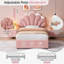 Upholstered Single (3') Velvet Ottoman Bed-1699941160