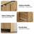 47.2” W Double Dresser with 8 Drawers, Modern Storage Organizer, Curved Profile Design-1089986216