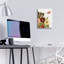 «Vintage Petals 3 C» par Katie pertiet, art mural en verre acrylique-1086475024