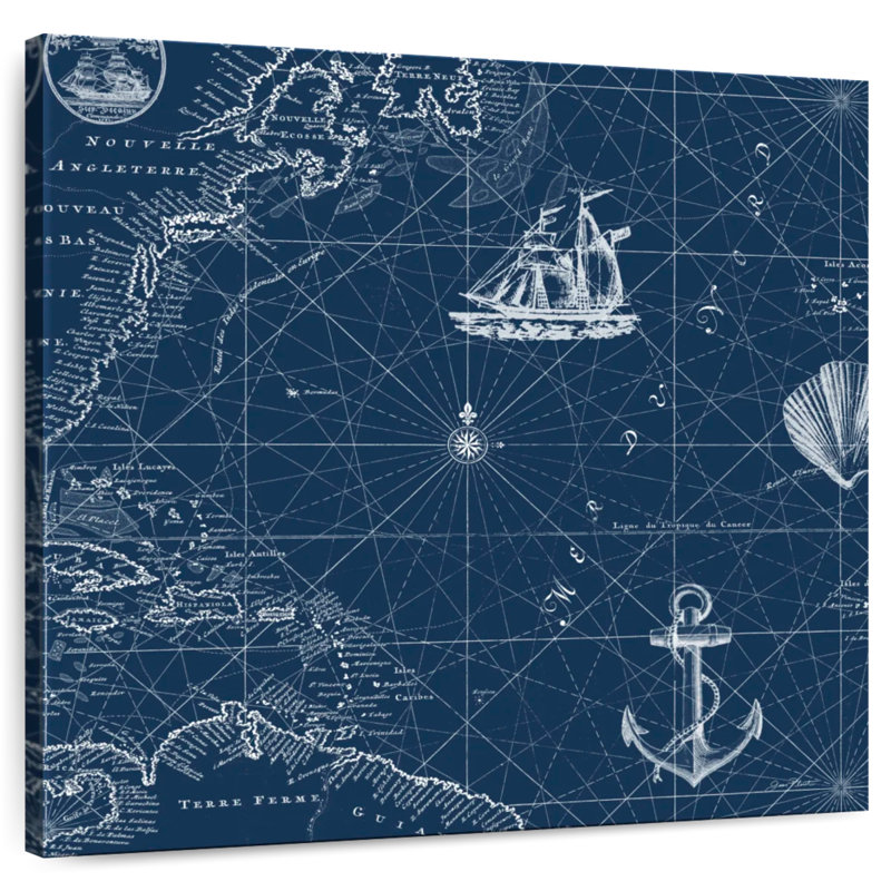 Aletra Nautical Blues, 10" H x 10" W