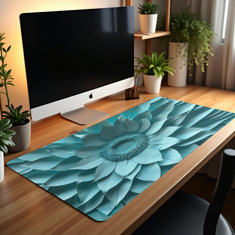 Polyester Desk Pad, 31.5x15.5