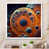 White Single Picture Framed